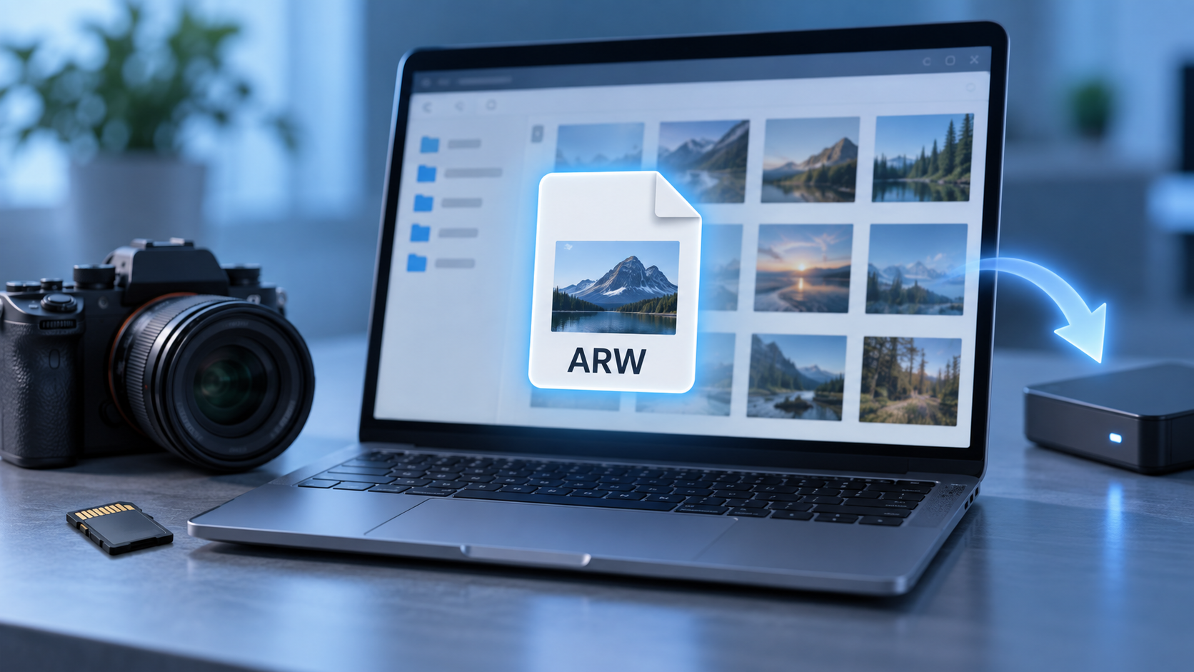 what is an ARW file