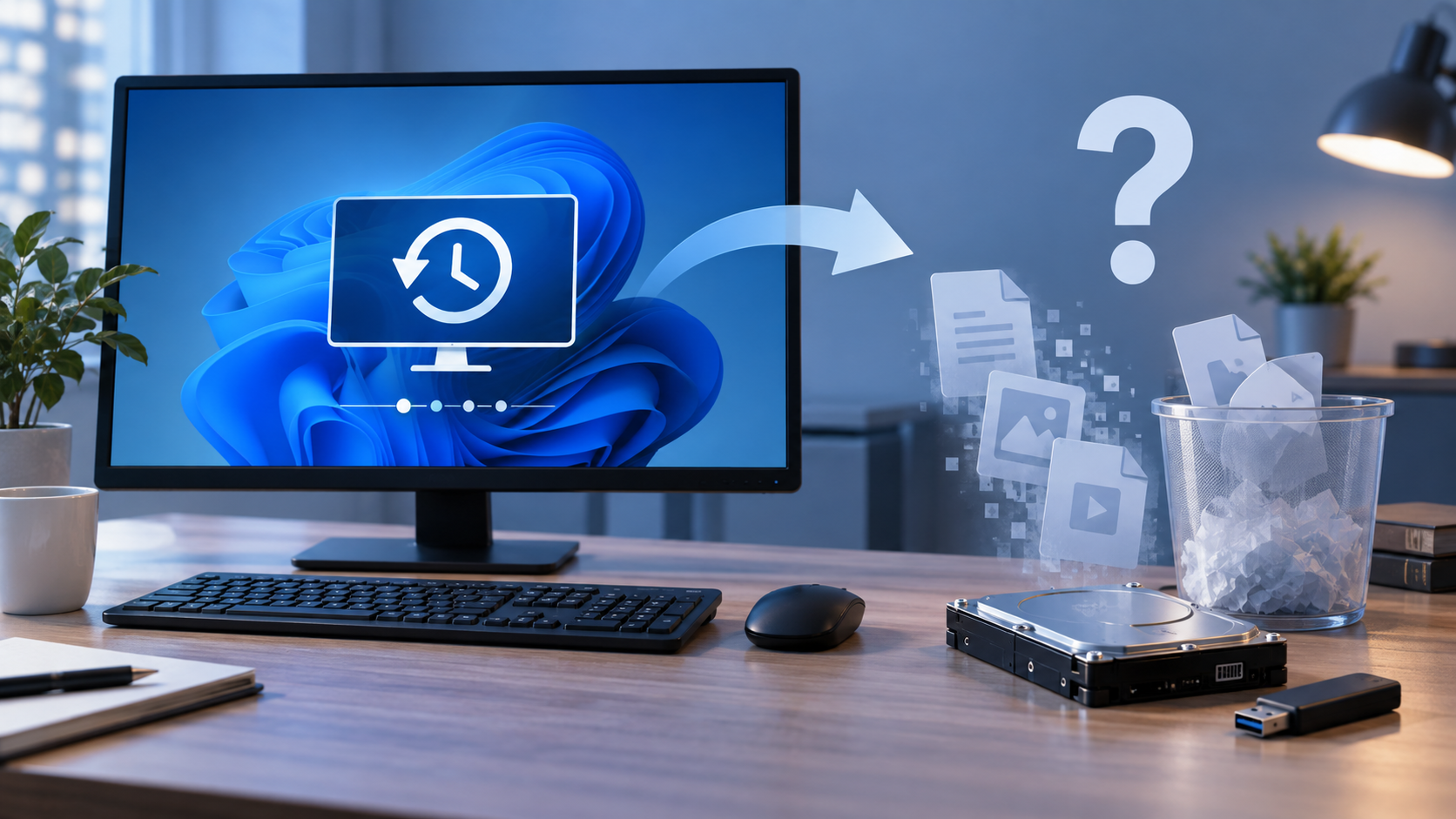 will a restore point recover deleted files
