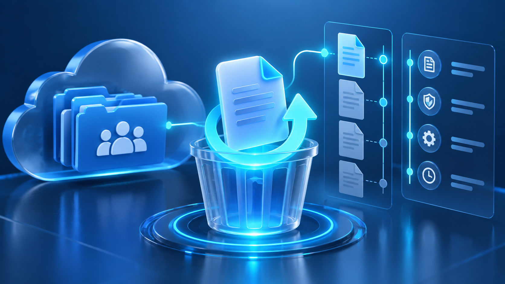 recover a file deleted from a shared drive