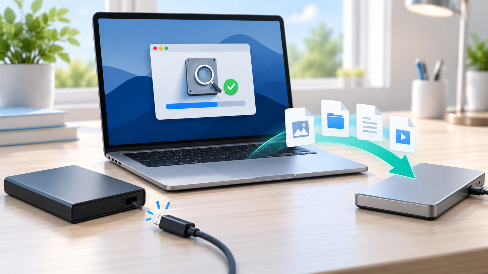 externe Festplatte am Mac ohne Auswerfen getrennt safety illustration