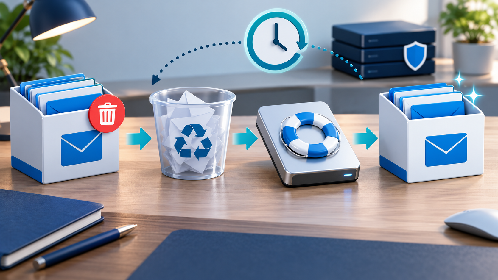 Data recovery safety illustration for article 418