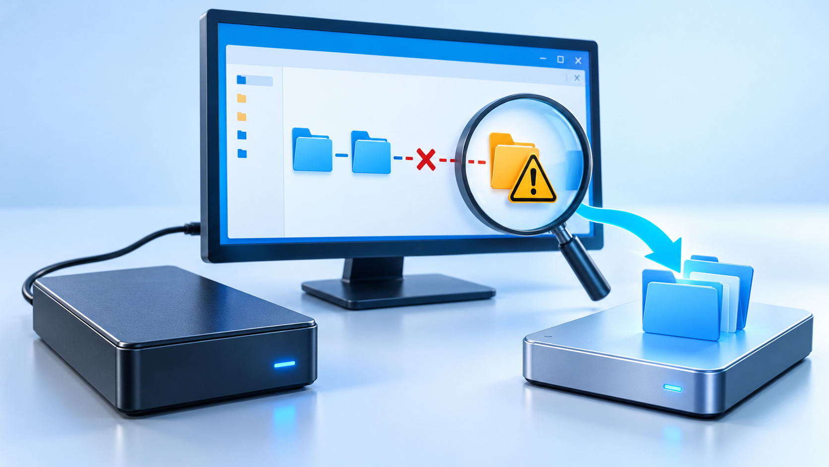 external hard drive directory name is invalid safety illustration