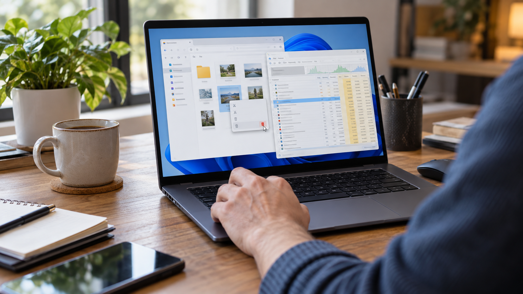 can't delete file com surrogate