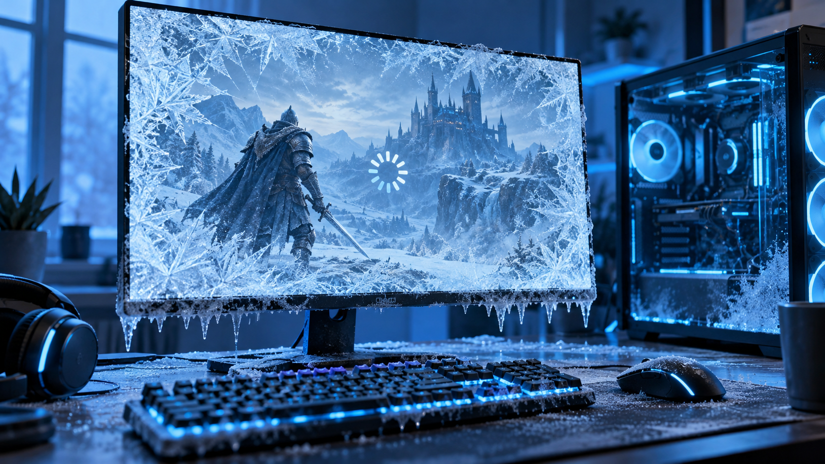 why does my computer freeze when i play games