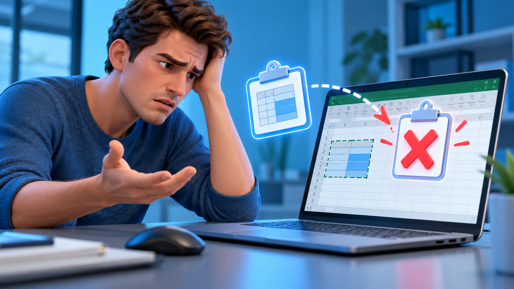 copy paste not working in excel