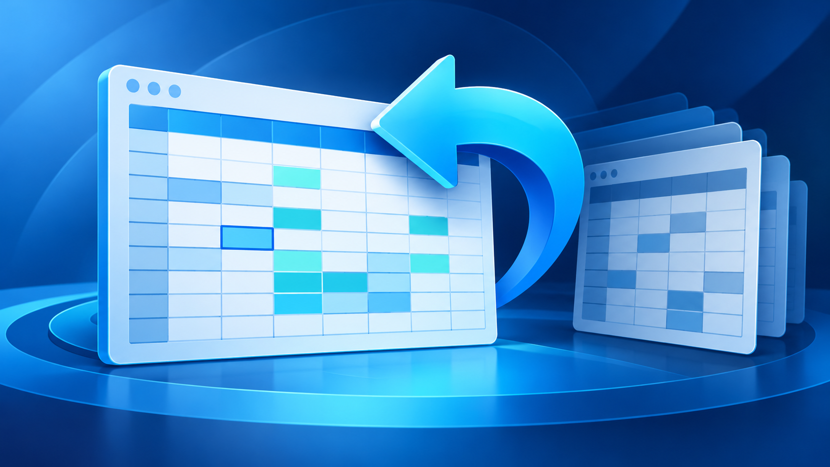 how to undo on a spreadsheet