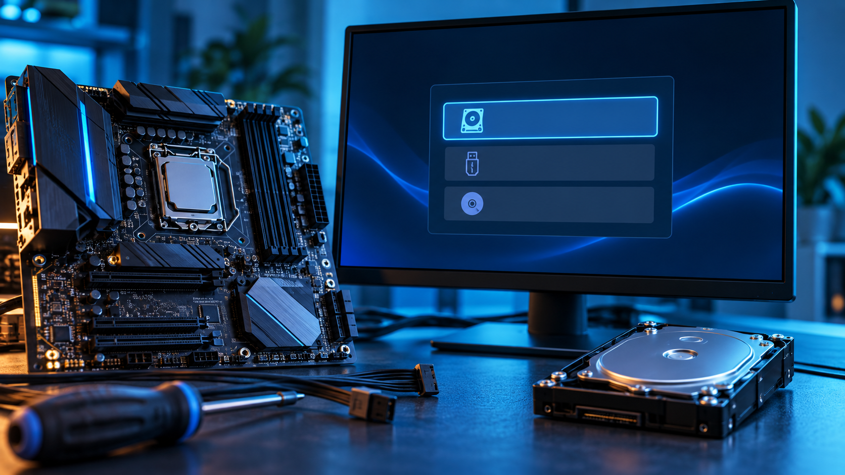 pc stuck in bios
