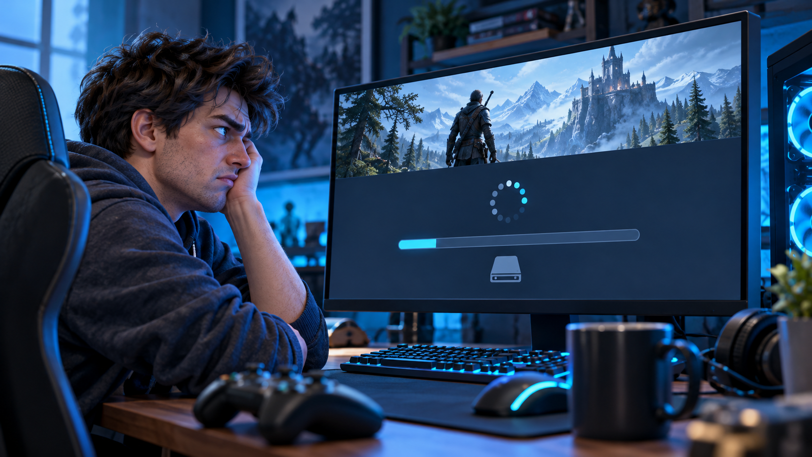 Steam bloccato su prenotazione spazio